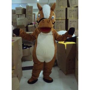 Mascot Costumes Foam Cute Elegant Horse Cartoon Plush Christmas Fancy Dress Halloween Mascot Costume