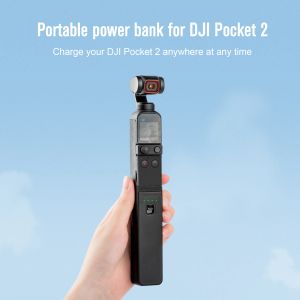 شواحن جديد Osmo Pocket 2 Portable Power Bank Mobile 3200mAh Charger Handheld Hub for DJI Pocket 2 Camera Hand Grips