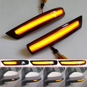 2X For Ford Focus2 MK2 Focus 3 MK3 3.5 For Mondeo MK4 EU Dynamic Turn Signal Light Side Mirror Indicator Sequential Blinker Lamp