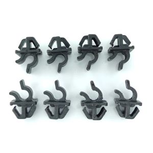 Fasteners 14mm Car Hood Bonnet Prop Rod Support Holder Clips Panel Fender Bumper Holds 8mm Rod For Toyota 53455-14020 2/4/10pcs