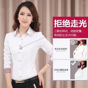 Women's Blouses Women Blouse White Shirt Long-Sleeved Large Size Blusas Ropa De Mujer