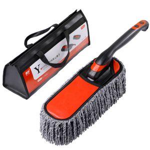 Autostaubbürste Multifunktionaler Mikrofaserreinigungspinsel Duster Mop Auto Duster war die Heimpflege für Heimpflege mit ausziehbarem Griff