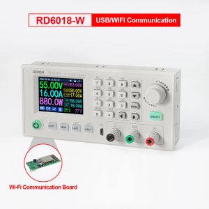 RD RD6018 RD6018W USB WIFI DC-DC電圧ステップダウン電源モジュールバックコンバーター電圧計量計60V 18A S800ケース