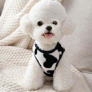 Dog Apparel Cozy Cat Vest Eye-catching Keep Warm Sleeveless Thermal Pullover Pet Winter Clothes