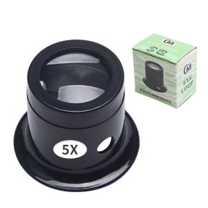 3x 5x 10x 15x 20x Eye Loupe Magnifier Jewelry Watchmakers Repair Tool Monocular Glass Magnifier Watch Jewelry Repairlens