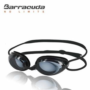 Barracuda Dr.B Myopia Swimming Goggles Anti-dimma Silikontätningar UV-skydd för vuxna Män kvinnor 2195 Black 240409