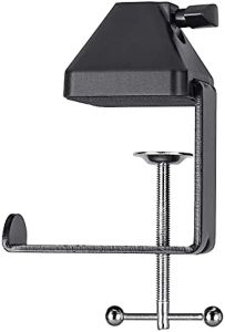 Stand HeavyDuty Metal Table Montage Clamp für Mikrofon -Suspensionsboom -Scheren -Arm -Standhalter, maximale Klemmdicke 2,75 