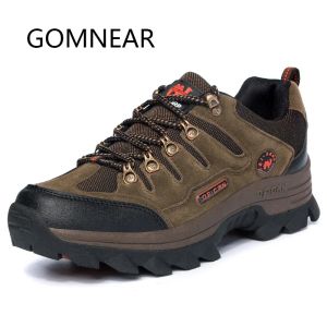 Stivali gomnear estate escursionisti escursionisti per escursionisti per uomini scarpe da trekking cammello scarpe da trekking di montagna per la caccia al turismo stivali tattici maschio maschio