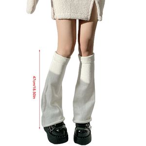 Kadınlar Lolita Çoraplar Tatlı Kızlar Kazık Çorapları Bacak Isıtıcıları Örme Ayak Örtüsü Bayanlar Sonbahar Kış Diz Yüksek Bot Kumbası T8NB