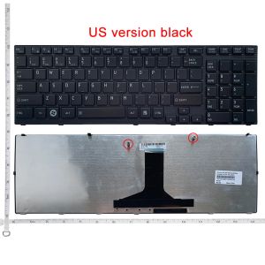 Klawiatury Ru/US NOWOŚĆ DO SETELITU TOSHIBA P750 P755 P750D P770 P770D P775 X770 X775 Klawiatura laptopa Rosjanin