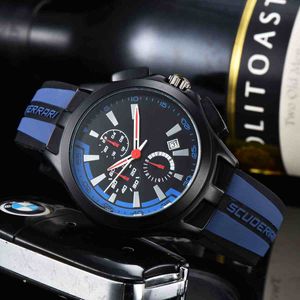 Mężczyźni zegarek designerski zegarek sportowy zegarek gumowy Ultra-Sourning Air Car Watch Wysokiej jakości pokrętła samochodu z kalendarzem