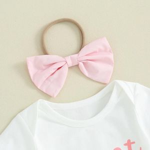 Giyim Seti 1. Doğum Günü Kıyafet Kız One Donut Baskı Crewneck Kısa Kollu Romper Tül Tutu etek Head Band 3pcs