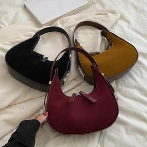 Totes Women Vintage Skeard Mag Sacpper маленькая подмышка универсальная замшевая ручка для девушки стильная кошелек