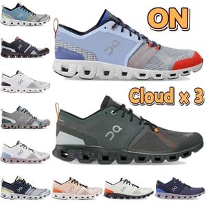 Quality Top Shoes Running 0N Designer Shoes Cloud x 3 Shift White Black Niagara Lead Turmeric Ink Cherry Heather Glacier Alloy Red Her0N Clouds Ivory Frame Men