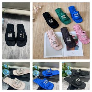 2024 Designer Slippers Sandals Top Quality Luxury Womens material rhinestone Velcro tape party Soft Platform Big Size 35-42 GAI