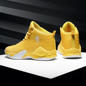 Basket Homme Men Basketball Shoes Basket Sneakers Women Sport Shoes Boys Girls Fitness Trainers Big Size 36-45 Yellow Shoes 240401