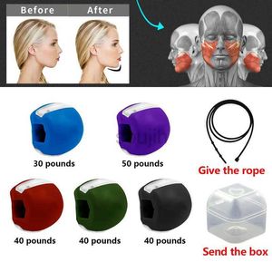 Face Massager 30/40/50Pounds Face Masseter Men Facial Pop NGo Mouth Jawline Jaw Muscle Exerciser Chew Ball Chew Bite Breaker Training 240409