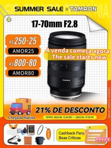 Acessórios Tamron 1770mm F2.8 Câmera de foco automático Lens grande de abertura para Sony Zve10 A6400 para Fujifilm XT4 Tamron 17 70 Sony