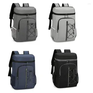 Backpack Cooling Multifunctional Leakproof With Handle Multiple Pocket And Bottle Opener For Camping