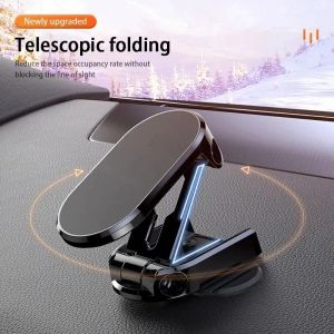 Magnetic Car Phone Holder Magnet Mount Smartphone Mobile Stand Cell GPS Support in Car Bracket For iPhone Xiaomi Huawei Samsung