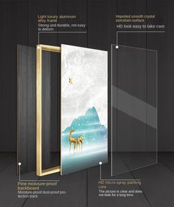 Decorative Painting of Meter Electric Box Covers Modern Creative Pictures Poster Mural With Frame Home Live Room Wall Art Custom