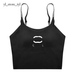 Anagram-hembroided Women Tanks Camis Cotton-Blend Tank Tops Dwa litery C Designer Spurts Joga Suit Dress Bra kamizelka panie solidne vintage t shirt femme 3407