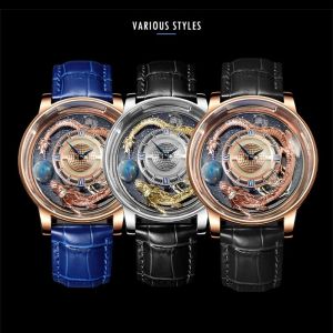 Montre Homme Pindu Design 2023 Men's Watch Top Brand Luxury Jacobco Astronomia Solar Watch Basel World Watch and Jewellery Show