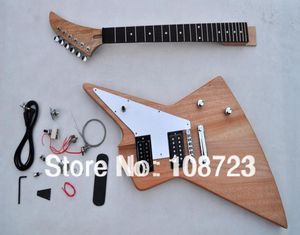 DIY Guitars Kit Unfinished Guitar Explorer Custom Shop 50th Anniversary Korina3939306