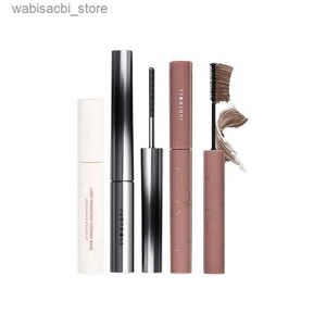 Mascara Judydoll Steel Tube Mascara Waterproof Slender Non-smudge Brown Curly Metal Small Silver L49