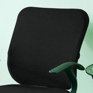 Coperchio di copertura per sedie per sedie al computer Solid Office da 1 pc Coperta di poltrona universale per la protezione elastica rimovibile Jacquard