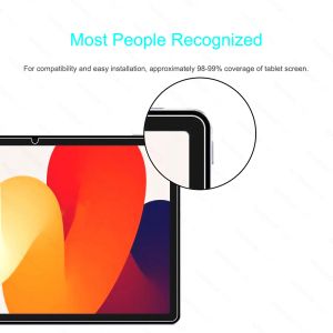 Нет дефектов с царапин-защищенной стеклянной защитой для экрана для Xiaomi Redmi Pad SE 11-дюймовая защитная пленка таблетки MI HD