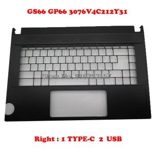 Kort Laptop Palmrest för MSI GS66 P66 GP66 MS16V1 3076V4C211Y31 3076V4C212Y31 3076V5C211Y31 NO TOUCHPAD MS16V1 GS66 10SE 10SD 10SF