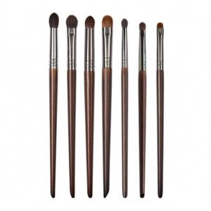 Point Shader Eye Brush Set Horse Hair Tapered Smudge Crease Blending Eyeshadow Brushes Makeup Set brochas de maquillaje