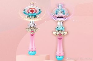 Cartoon Sailor Moon Anno Wand Princess Musical Light Light LED Luminio Nuovo regali di compleanno magico Girl Girl Star Up For Child 9941075