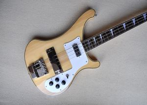 Factory Custom Natural Wood Color 4string Electric Bass Guitar with NeckThruBodyRosewood FingerboardChrome HardwaresOffer Cu7926901