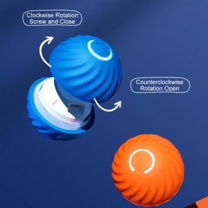 Smart Dog Toy Ball Automatisk flyttande studsande rullande kul Electronic Interactive Pet Toy för valp födelsedagspresent hund katt produkt