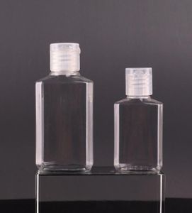 30ml 60mlの空の空のペットペットボトルフリップキャップ再利用可能な容器旅行屋外キャンプビジネストリップ6132694