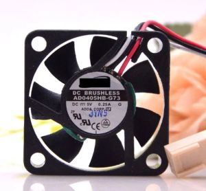 Pads 100% working original 4010 5V AD0405HBG73 4cm double ball cooling fan for high speed server