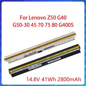 Batterien Neues Original für Lenovo Z50 G40 G5030 45 70 75 80 G400S Laptop 14,8 V 41WH 2800MAH LION BATE L12L4A02 L12L4E01 L12M4A0202