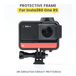 Accessori Protector Frame Case Mounting Bordero protettivo Borde di protezione 2 Scarpa fredda per Insta360 One Rs 4K/ Twin Edition Camera Accessori