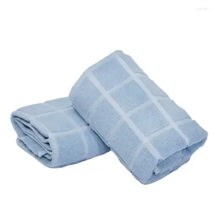 Toalheiro Conjunto de algodão de 2 Face absorvente lavagem da mão pura 34x73cm banheiro banheiro casa el servette de bain