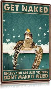 Смешная ванная комната морские черепаха
