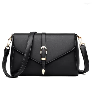 Shoulder Bags Women's Fashion Middle Aged Mom Simple One Underarm Small Bag Texture Soft Leather Crossbody