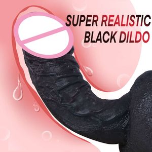 3Colors realistiska dildo Sexig leksaksugning Silikonlim Penis Kvinnlig g prickad Vaginal Stimulation Big Dick Anal Plug Vuxen Products