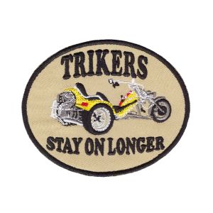 accessories TRIKERS embroidery patches for cloth Garment badges special computer badge iron on patch welcome custom