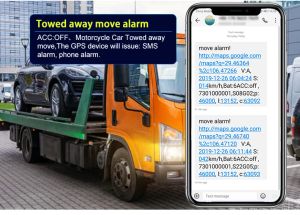 Mini Waterproof GSM GPS Tracker Car Motorcykel Tow Away Move Alarm Vehicle ACC Monitor Avstängning Olje Realtidsspårningsprogramvara