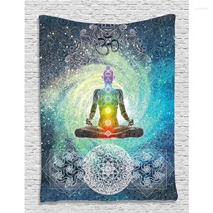 Tapestries 2024 Sunscreen Square Shawl Digital Printing Beach Towel Retro Home Tapestry Decorative Wall Background