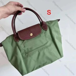 2024 Classic Dumplings Bags Fashion Navy Blue Ladies Designer Bag Waterproof Commuter Tote Bag Foldable Female Shopping Handbag 10a 12a