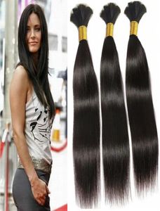 Brazilian Straight Human brading Hair bulk No Weft 3pcs Deals For Black Women6426235