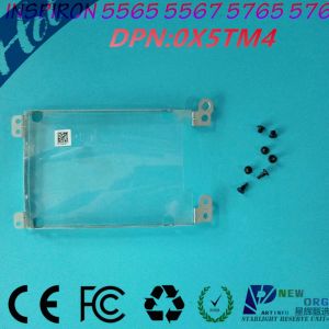 Cases NEW ORG Laptop 2.5inch HDD/SSD bracket holder caddy for DELL INSPIRON 5567 5565 5765 5767 series free screws 0X5TM4